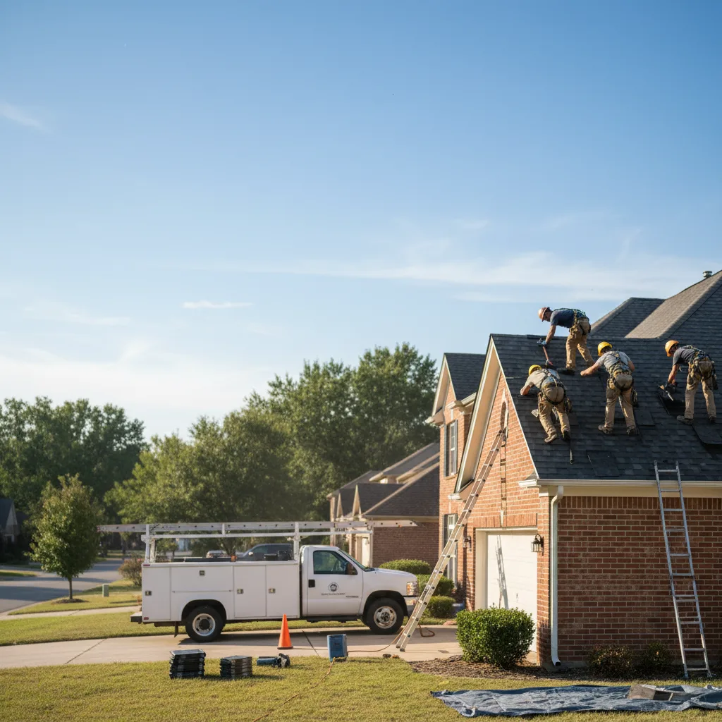 Roof Repair in Bland